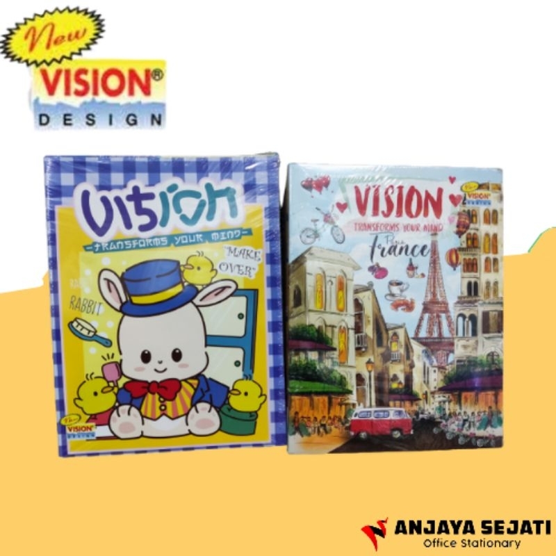 

Buku Tulis Vision 58 Lembar | Buku Vision | Buku Sekolah | Perpack