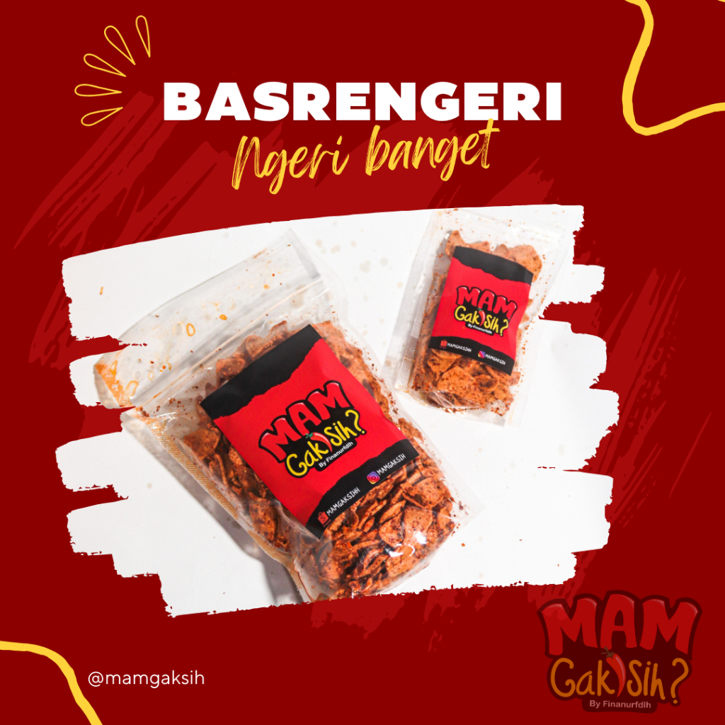 

MAMGAKSIH BASRENGERI 500 GR | Basreng pedas daun jeruk 500 gr| cemilan | basreng murah | basreng