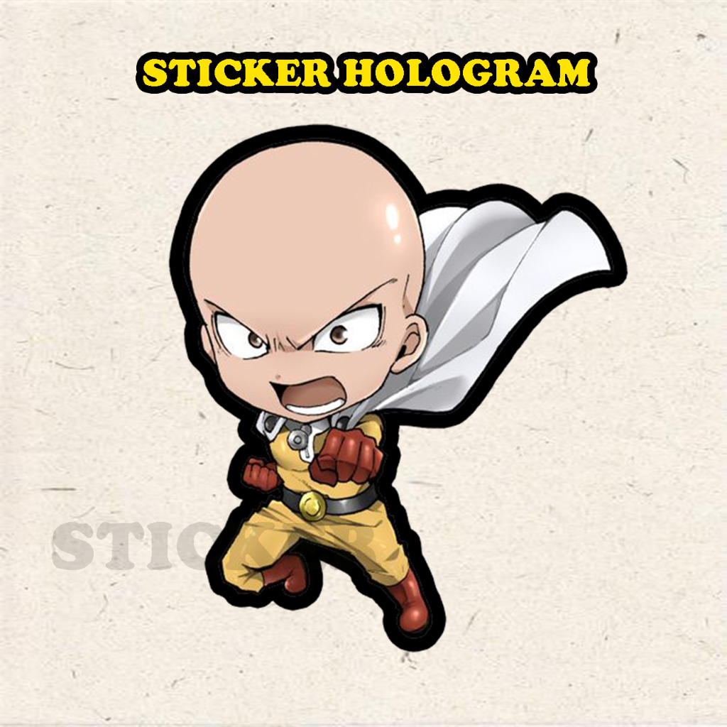 

Stiker Hologram Saitama1 ukuran 10 cm