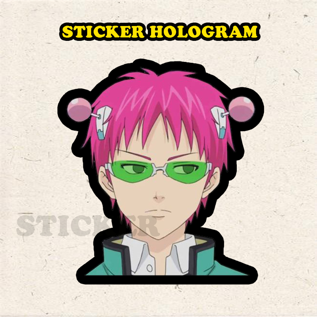 

Stiker Hologram Anime saiki kusuo ukuran 7 cm