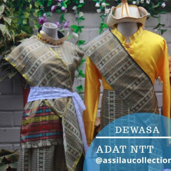 ➛➙❅⋆ Pakaian adat NTT/ baju NTT/ adat NTT (Dewasa)