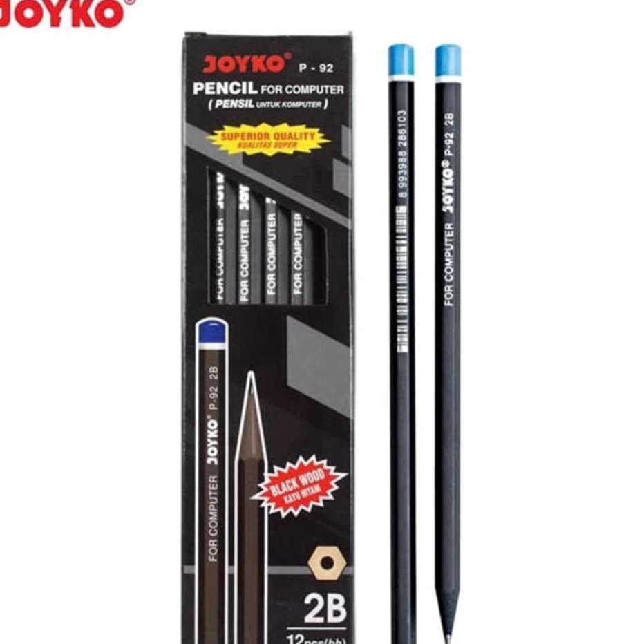

Model Terkini Pensil 2B joyko P-92 (12Pcs)