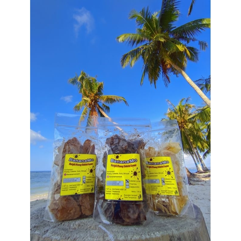 

bananamosnack/keripik pisang coklat/keripik pisang/cemilan enak