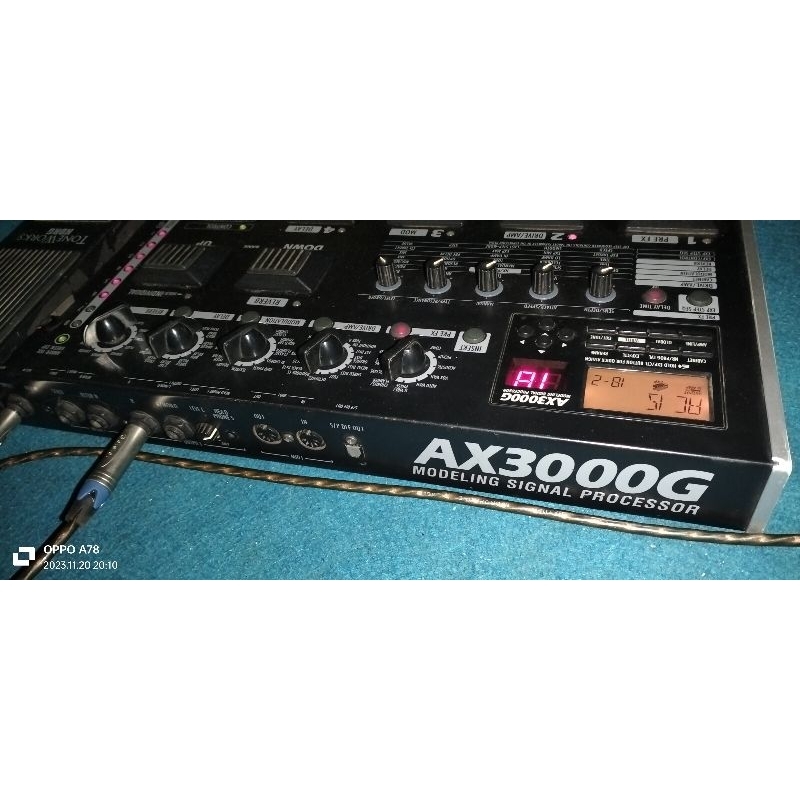 efek gitar korg AX3000