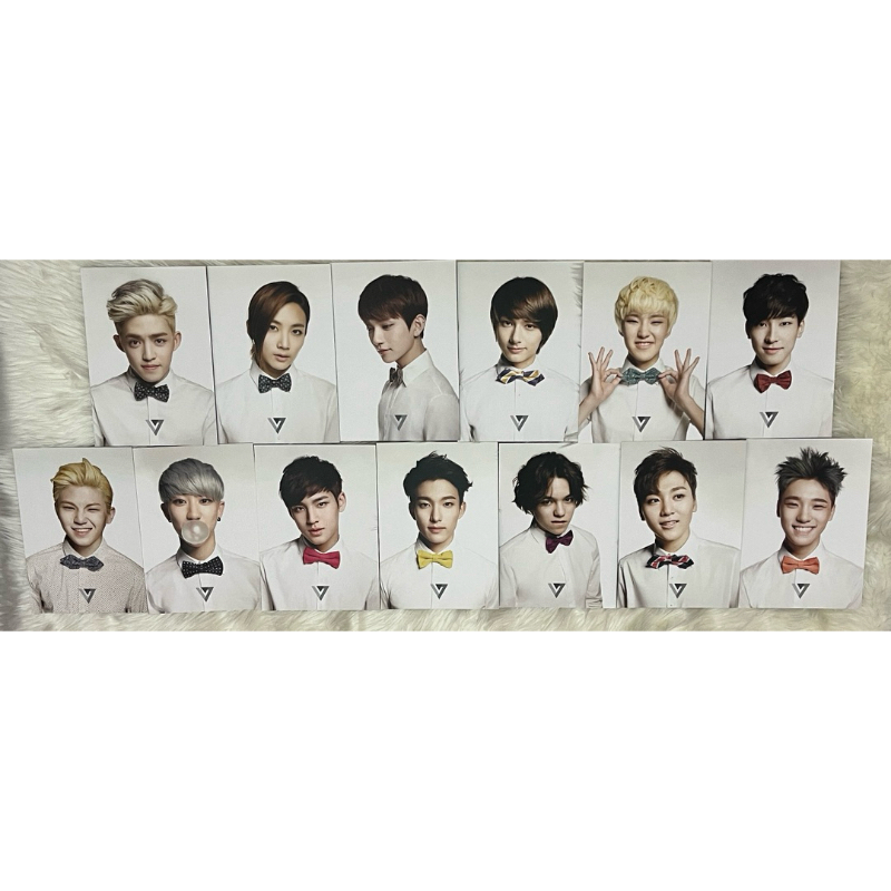 READY Official Postcard Seventeen 17 Carat 1st Mini Album [BACA DESKRIPSI]