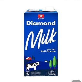 

Diamond susu uht full cream 1 L