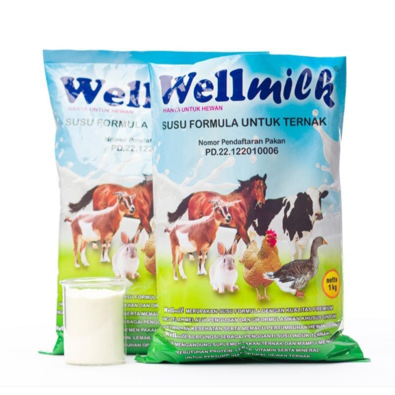 Susu hewan wellmilk 1kg