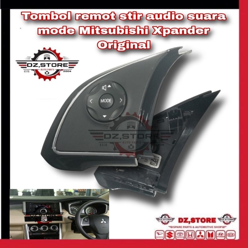 Tombol Switch Stir Audio Suara Musik Mitsubishi Xpander Original Saklar audio stir xpander original