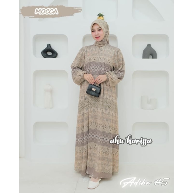 Adiba set hijab segi empat ori aku karissa