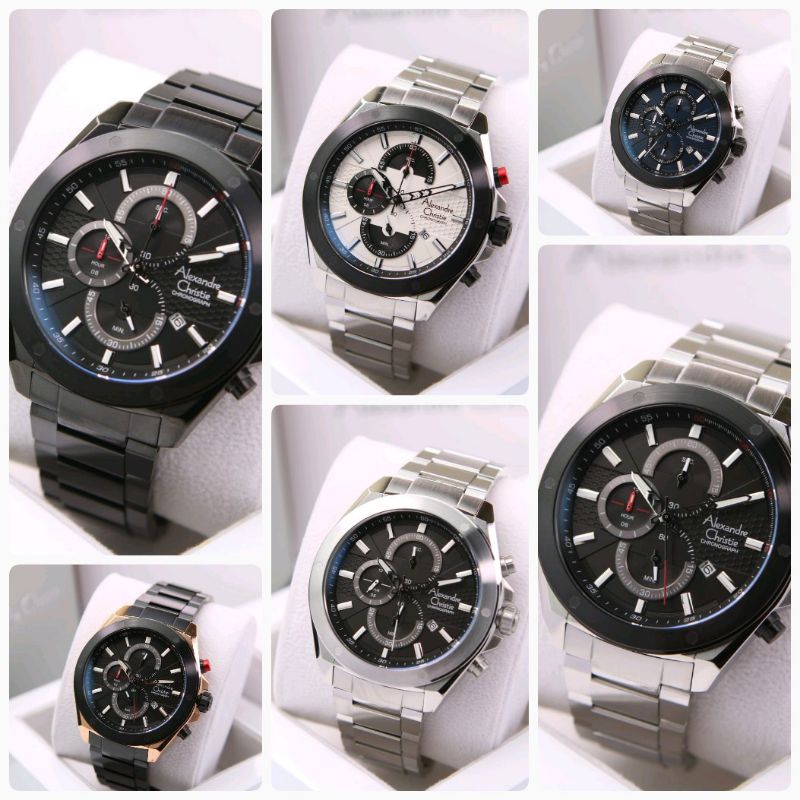 JAMN TANGAN PRIA ALEXANDRE CHRISTIE AC6674 / AC 6674 ORIGINAL