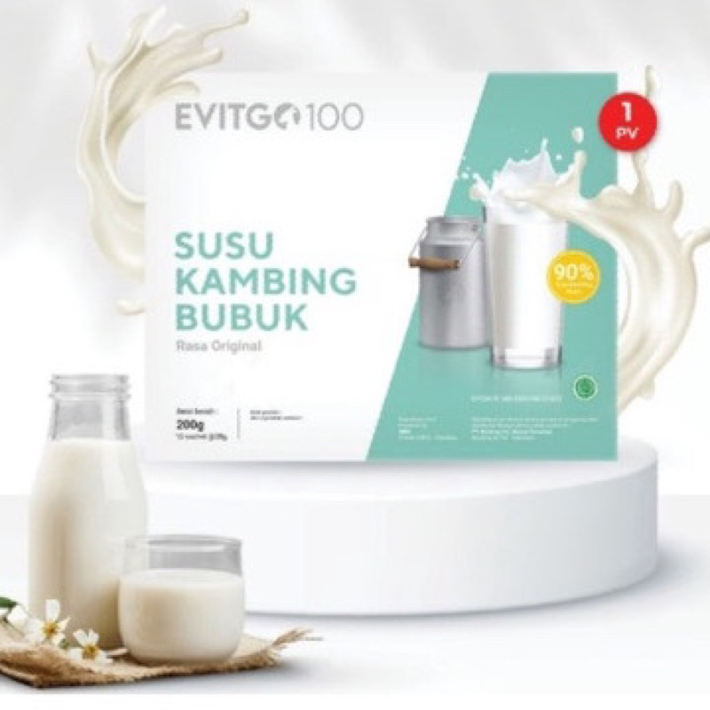 

EVITGO SUSU KAMBING ETAWA ORGANIK ISI 10 sachet original 100%