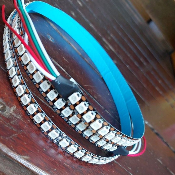 Promo led ws2812b 1 meter 144 led 5 volt.