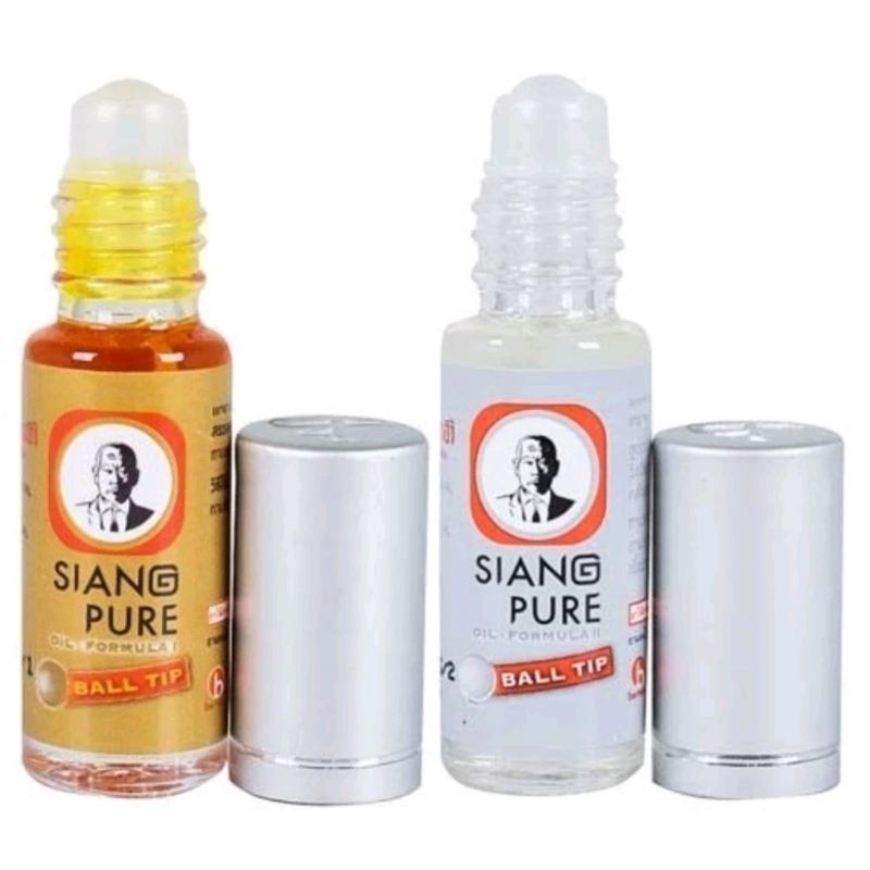 SIANG PURE OIL BALL TIP FORMULA I/II MINYAK THAILAND HANGAT