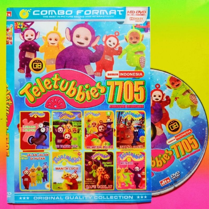 KASET VIDEO DISC Film Anak Teletubbies Collection LENGKAPTERBARU EDUKASI ANAK DIRUMAH