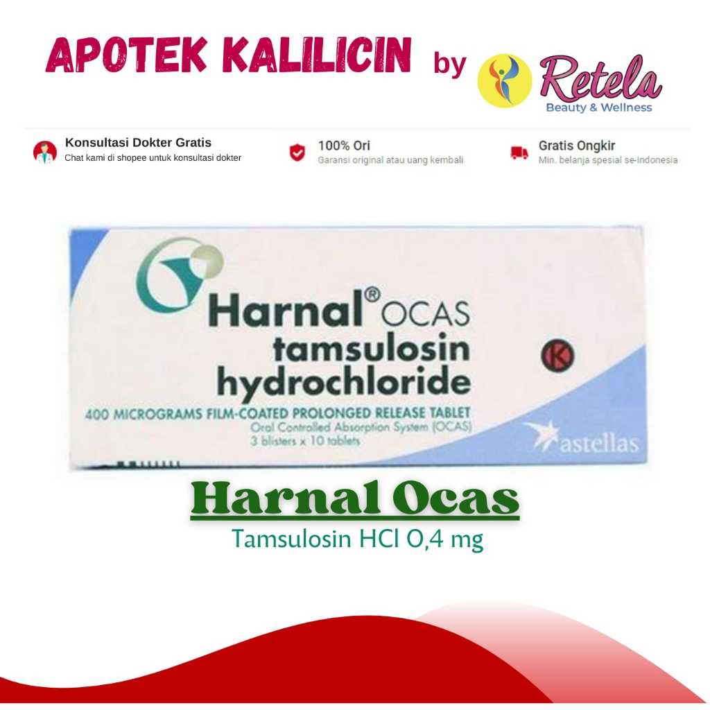 Harnal Ocas 0.4 Mg 10 Tablet