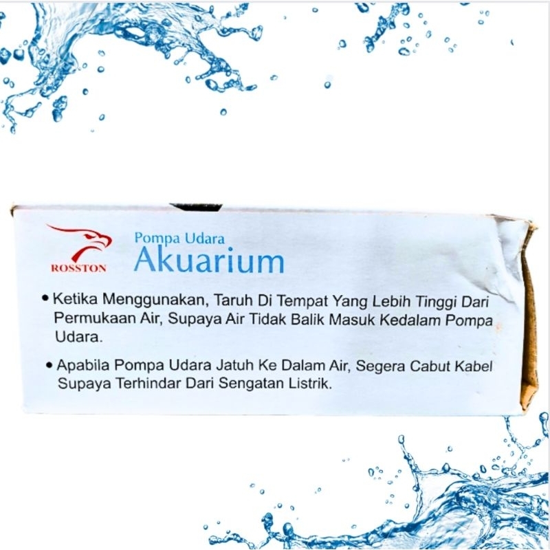 ROSSTON L2 || Q6 Pompa Udara Airpump aerator udara aquarium