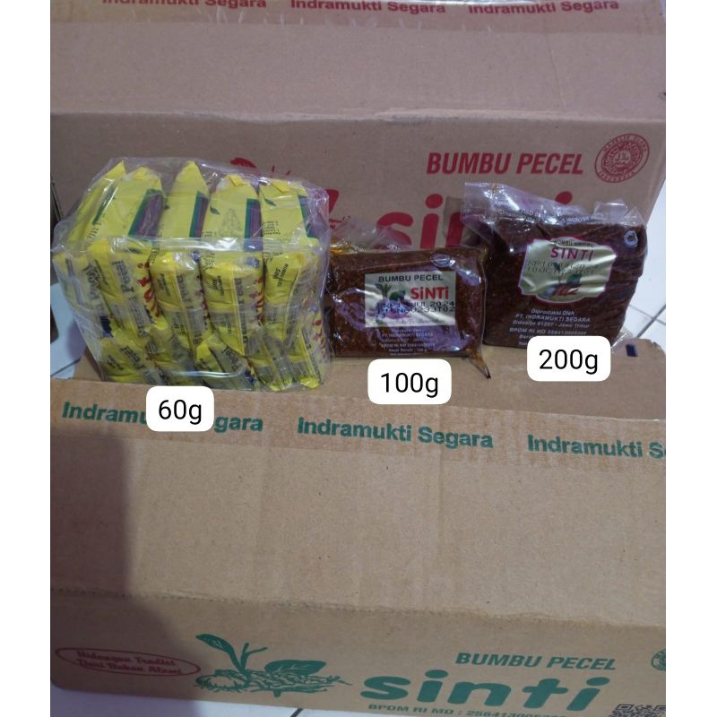 

Sinti bumbu/sambal pecel 100 g