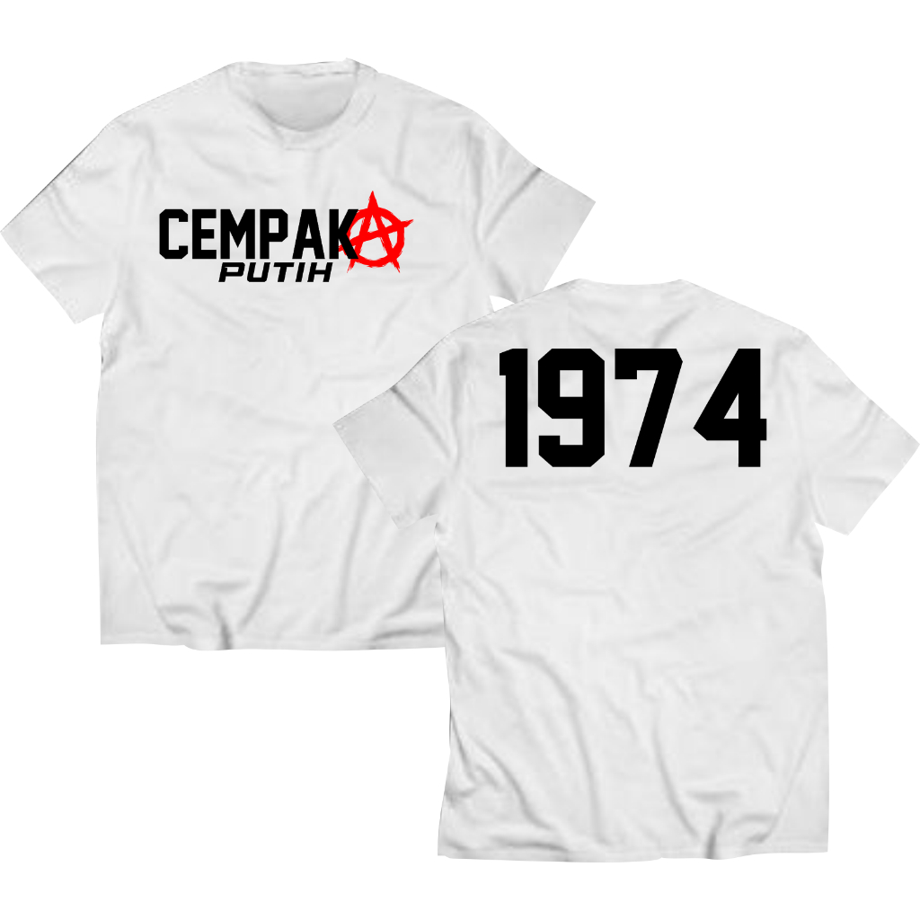 kaos pscp cempaka putih kaos pscp baju kaos cempakaputih 1974
