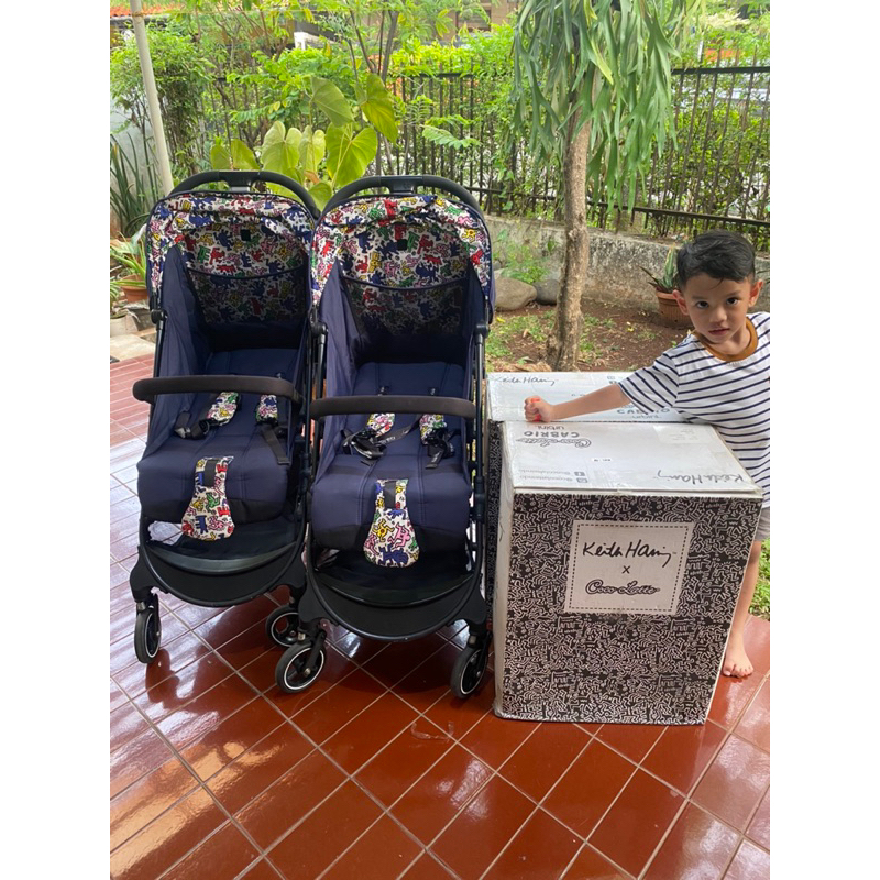PRELOVED Stroller Cocolatte Cabrio x Keith Haring
