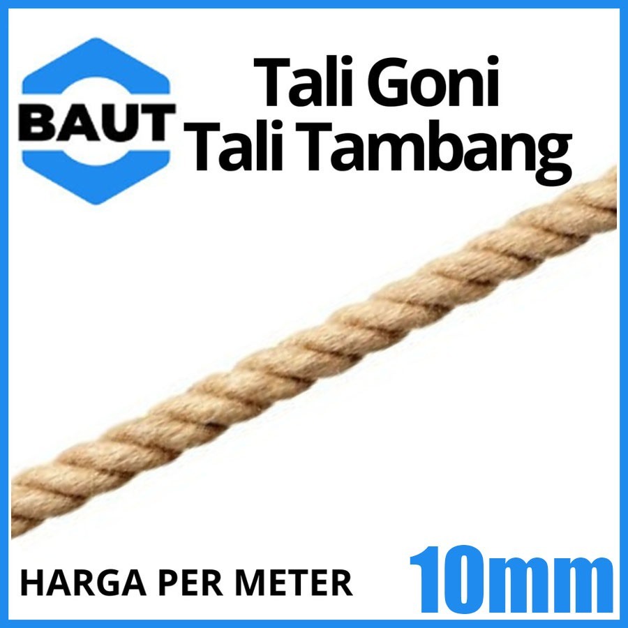 TALI RAMI KECIL 10MM TALI RAMI MEDAN / TALI GONI / TALI TAMBANG