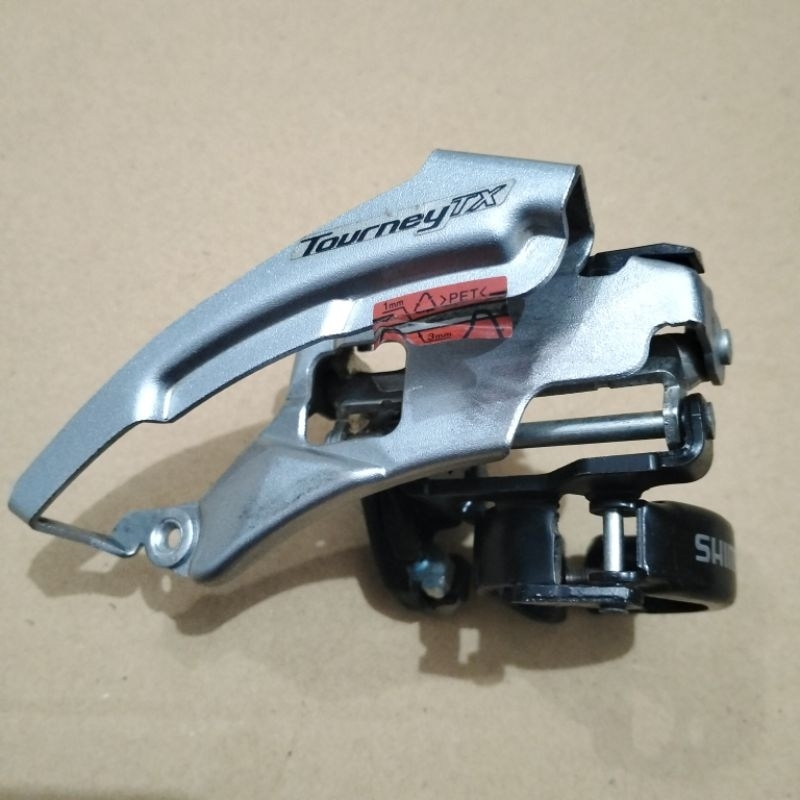 FD Shimano Tourney TX800 3 speed 48t TSDP tarikan atas bawah