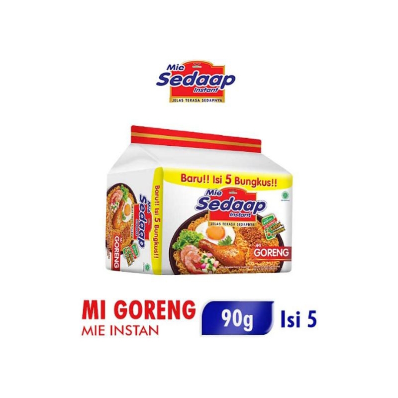 

Sedaap Mie Instant Goreng 5 x 90 g