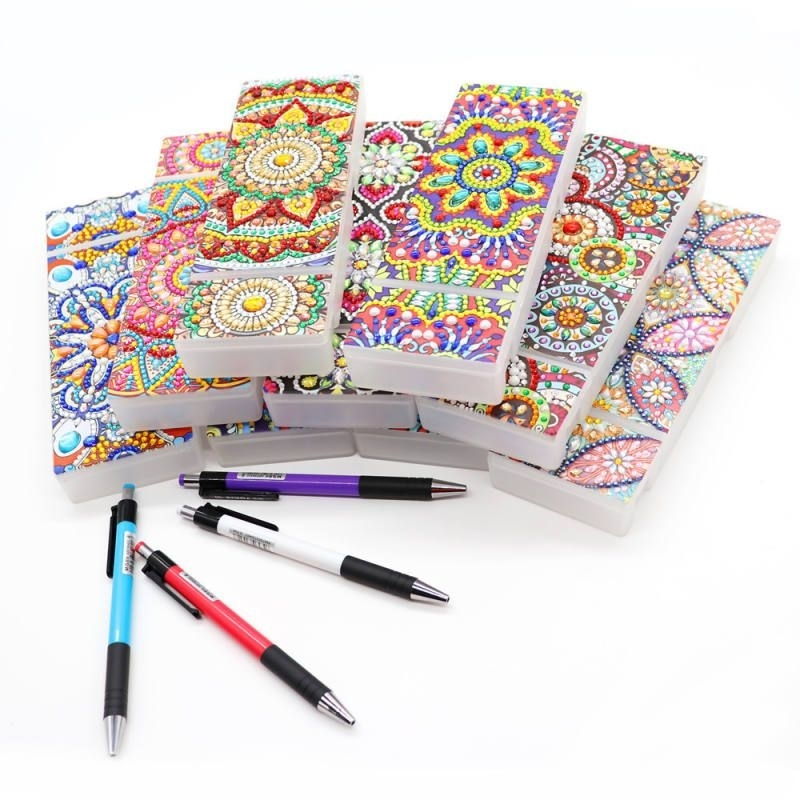 

5D diamond painting stationery box full drill diamond embroidery Mandala spot