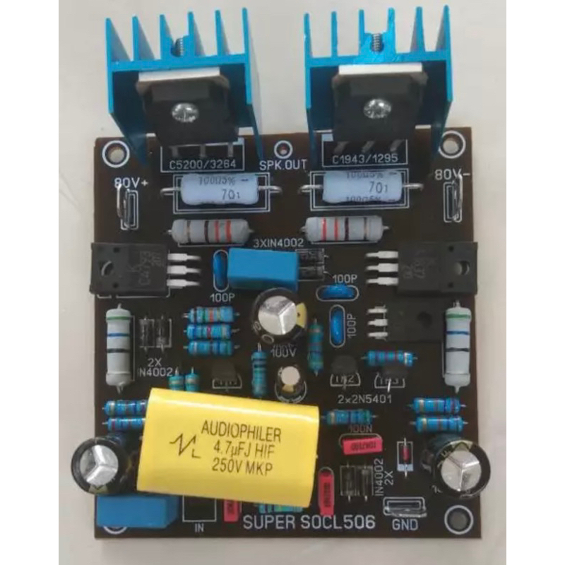 Kit driver power socl 506 tef karakter solid mid low full update komponen