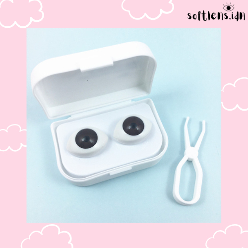 BOLA MATA PALSU BUATAN | TESTER BOLA MATA PALSU UNTUK LIVE SOFTLENS