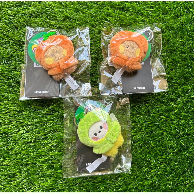 [READY STOCK] KEYRING BAG CHARM BT21 FRUIT EDITION