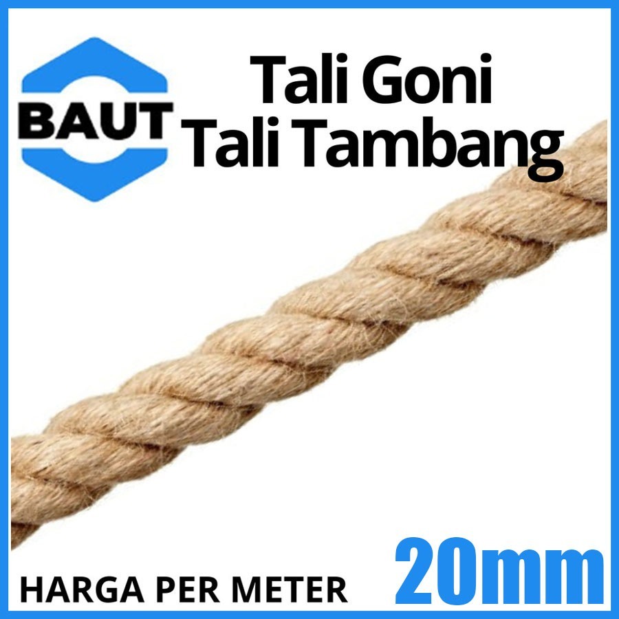 TALI TAMBANG 20MM TALI RAMI / TALI GONI