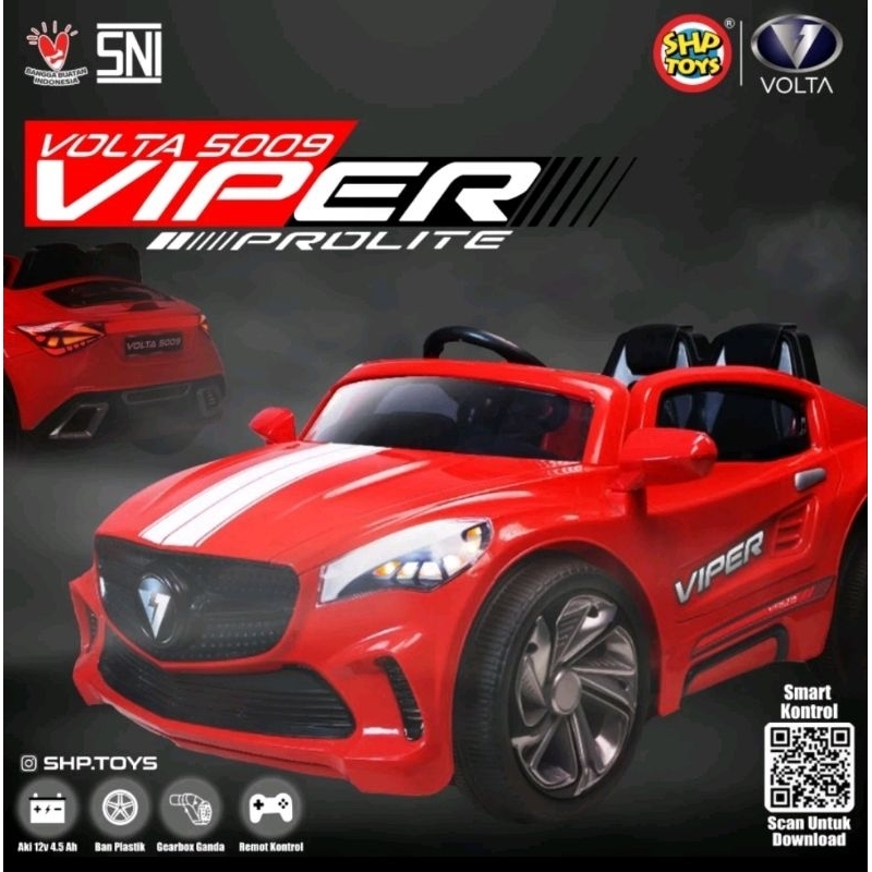 Volta 5009 VIPER Prolite Mobil Aki Mainan Anak