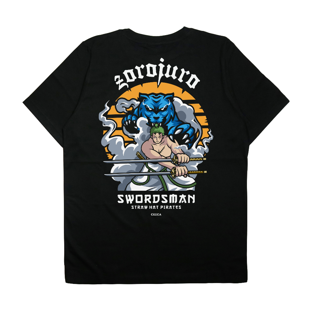 CEZCA T-Shirt Anime One Piece | Zorojuro - Swordman | Kaos