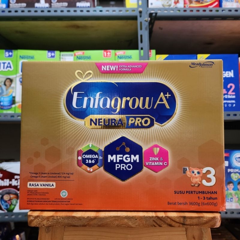 

PROMO!!! Susu Enfagrow A+3 Vanila 3600gr Dan 3000gr + Free Gift