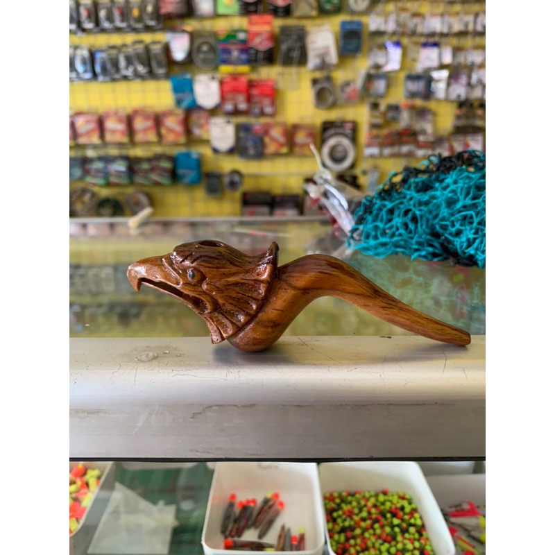 PADUD ROKOK UKIR BAHAN KAYU JATI