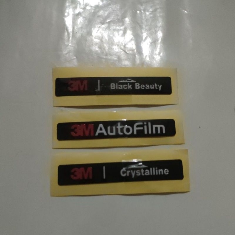 stiker Kaca Film 3M AutoFilm ,3M Black Beauty, 3M Crystalline
