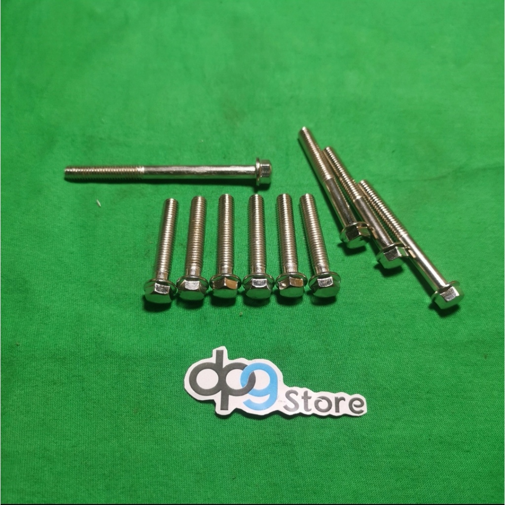 BAUT CVT BLOK BLOCK COVER CVT PCX 160 ADV KUNCI T8 CHROME IMPORT