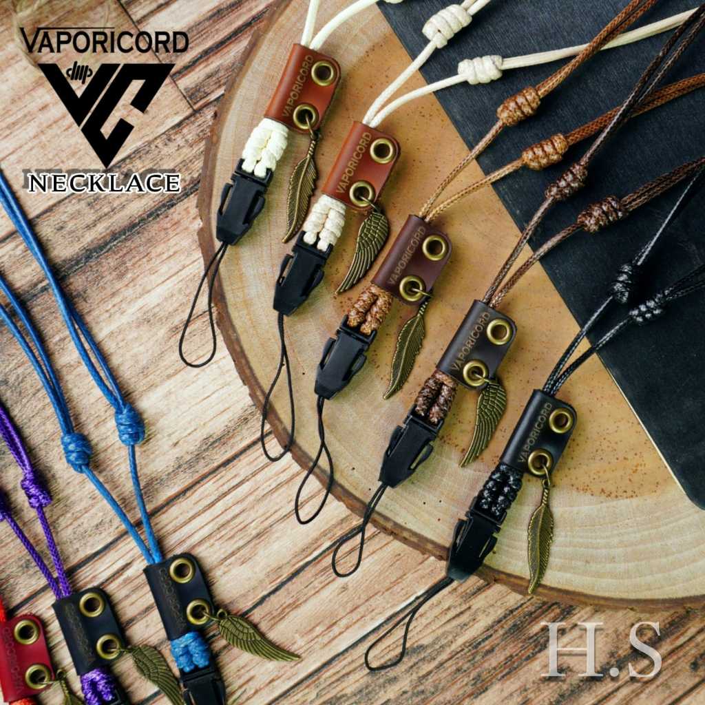 

Lanyard VAP0RIC0RD V-1 original deefcraft / lanyard necklace type-V1 / tali gantungan id card / lanyard name tag dll