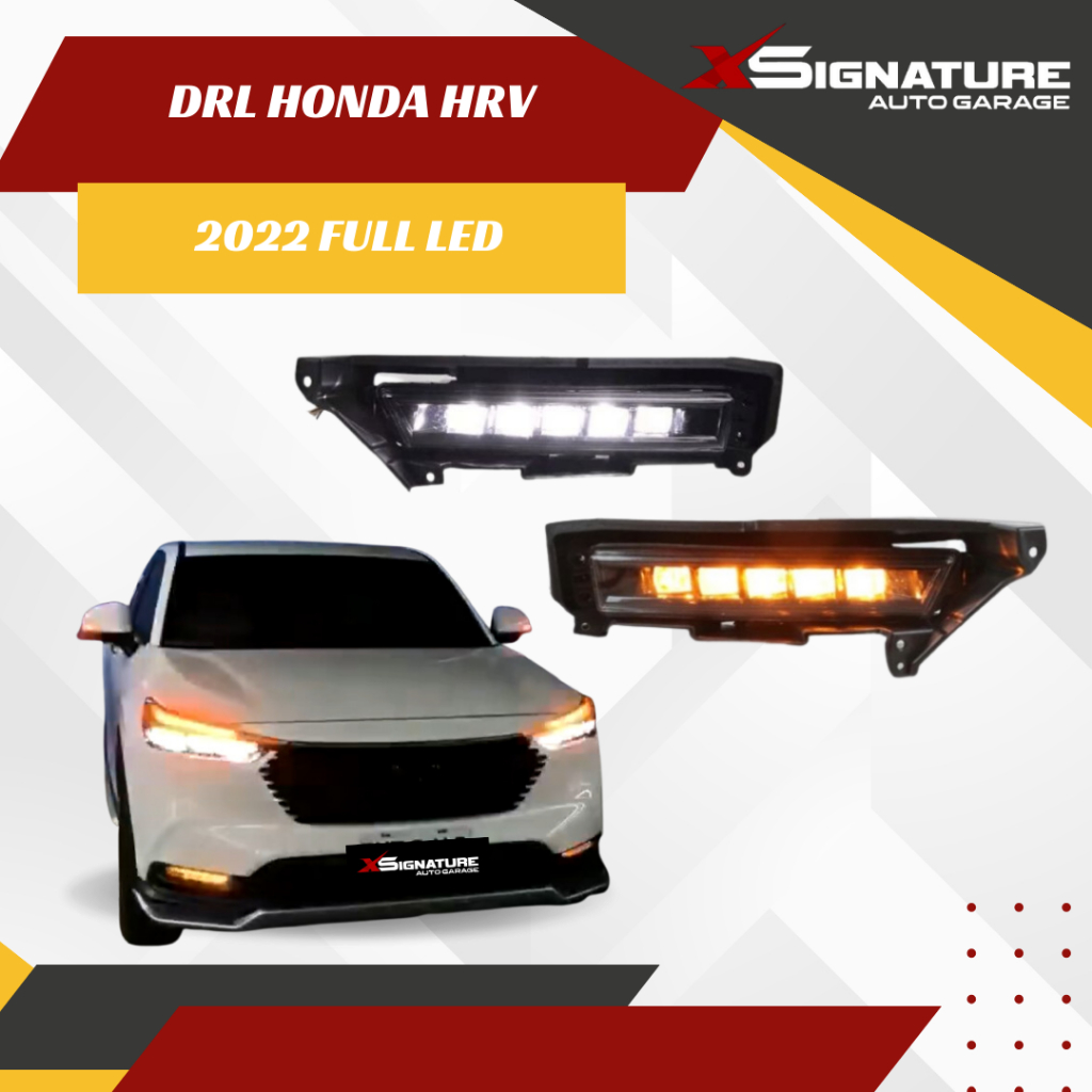 DRL LED HONDA HRV RUNNING SEIN SEQUENTIAL 2022-UP