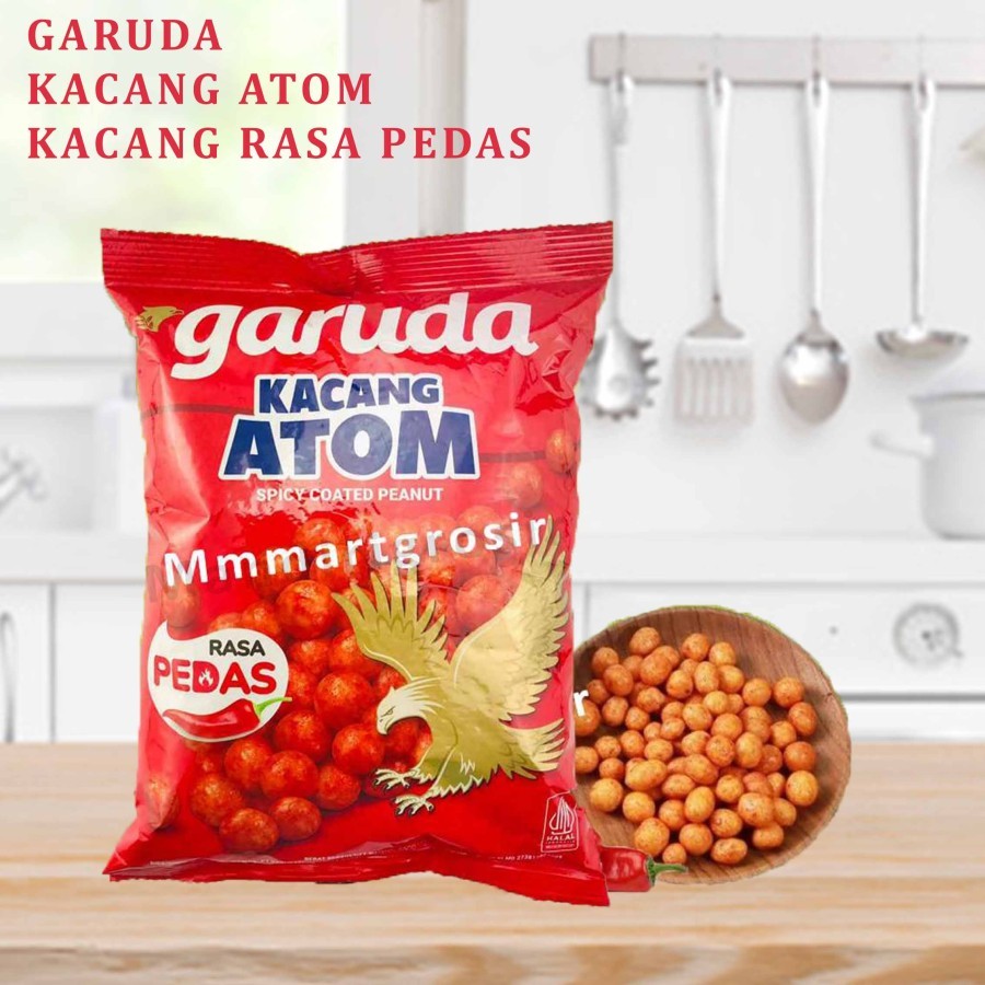 

Kacang Atom * Garuda * Rasa Pedas * 100g