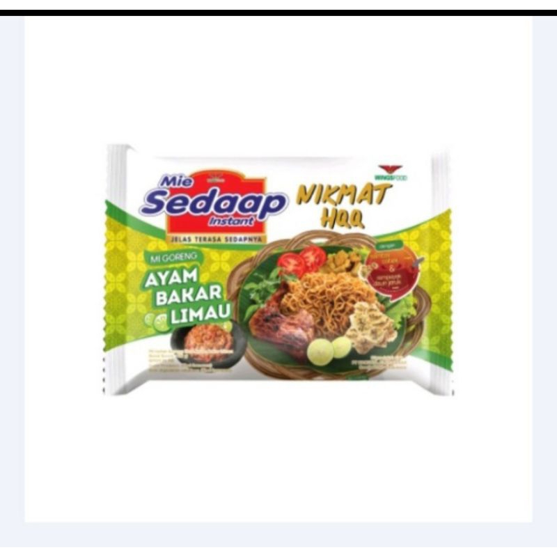 

Sedaap Goreng Ayam Bakar Limau 1pc