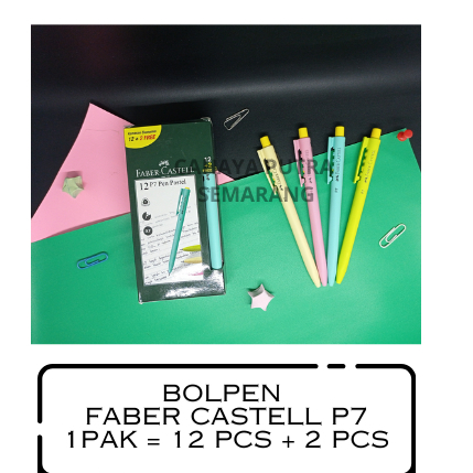 

BOLPEN FABERCASTEL P7 12+2PCS