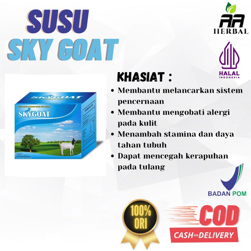 

Susu kambing SKY GOAT 10 Sachet