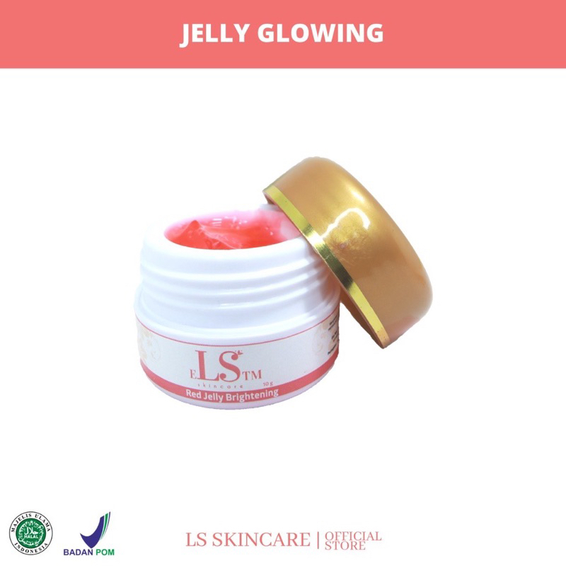 red jelly glowing by Ls