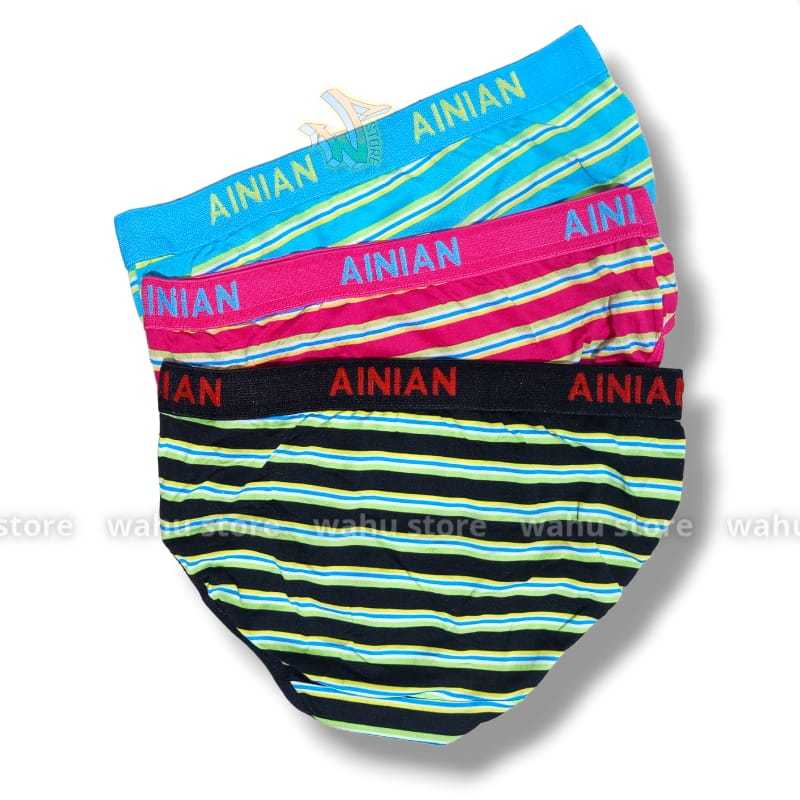 PAKAIAN DALAM WANITA 1 PCS SEMPAK PEREMPUAN REMAJA CELANA DALAM SALUR CEWEK AINIAN