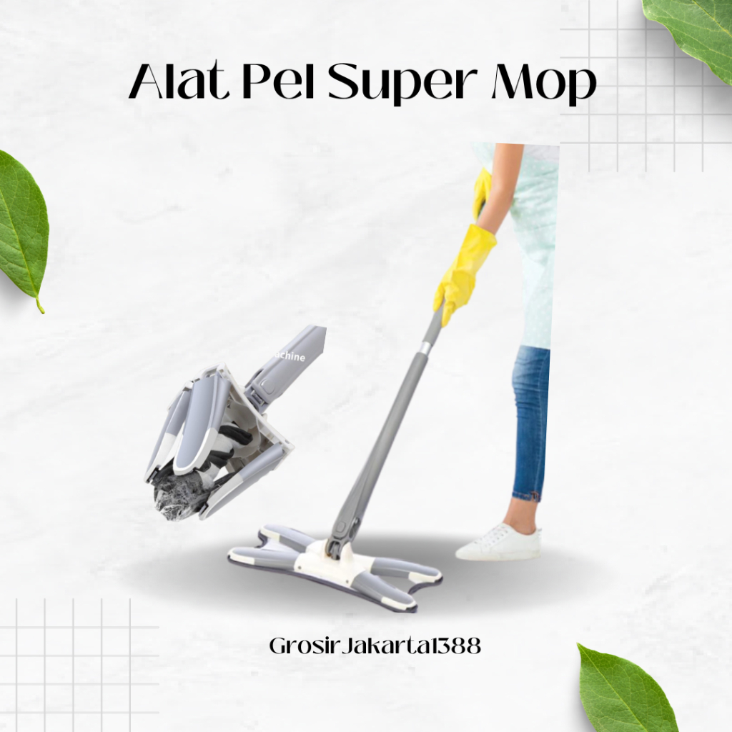 Alat Pel Lantai Pel Lantai Alat Pel / Kain Pel Lantai Kain Microfiber Alat Pel Praktis