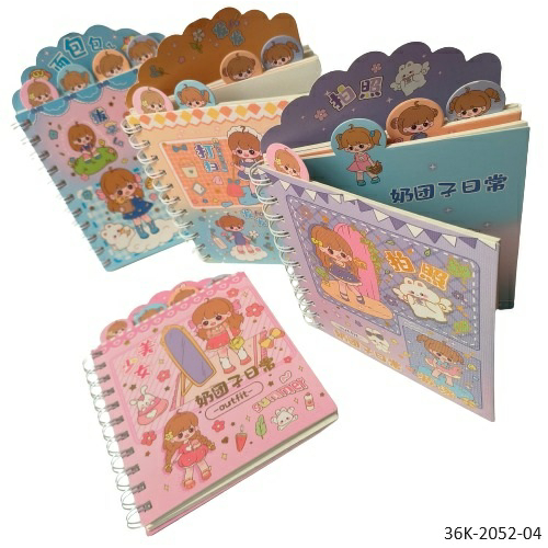 

Diary Notebook Spiral Indeks DEPAI Outfit Summer 36K-2052-04