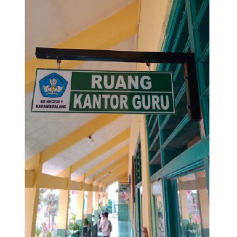 

papan nama ruang akrilik