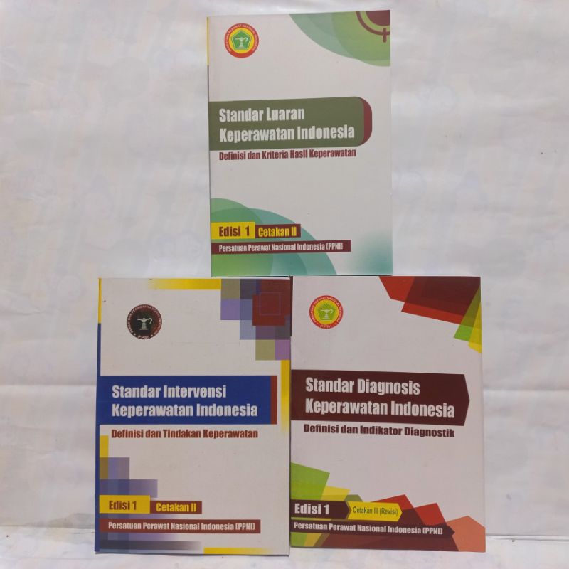 Paket 3 Buku Keperawatan SDKI, SIKI, SLKI