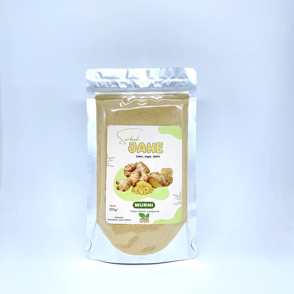 

100gr JAHE BUBUK MURNI TANPA CAMPURAN / SERBUK JAHE